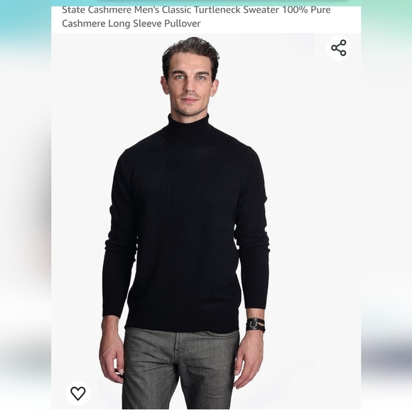 Mens womens cashmere sweater - Picture 2 of 2